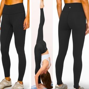 Lululemon Wunder Under HiRise leggings 8 Luxtreme